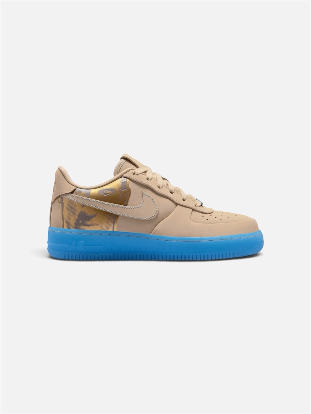 New Nike Air Force 1 Low Protro FCS Kobe Bryant Linen Blue Authentic Size 6.5 Y